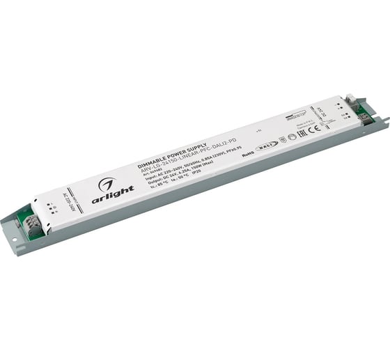 Изображение товара Блок питания Arlight ARV-LG-24150-LINEAR-PFC-DALI2-PD 1шт 049482