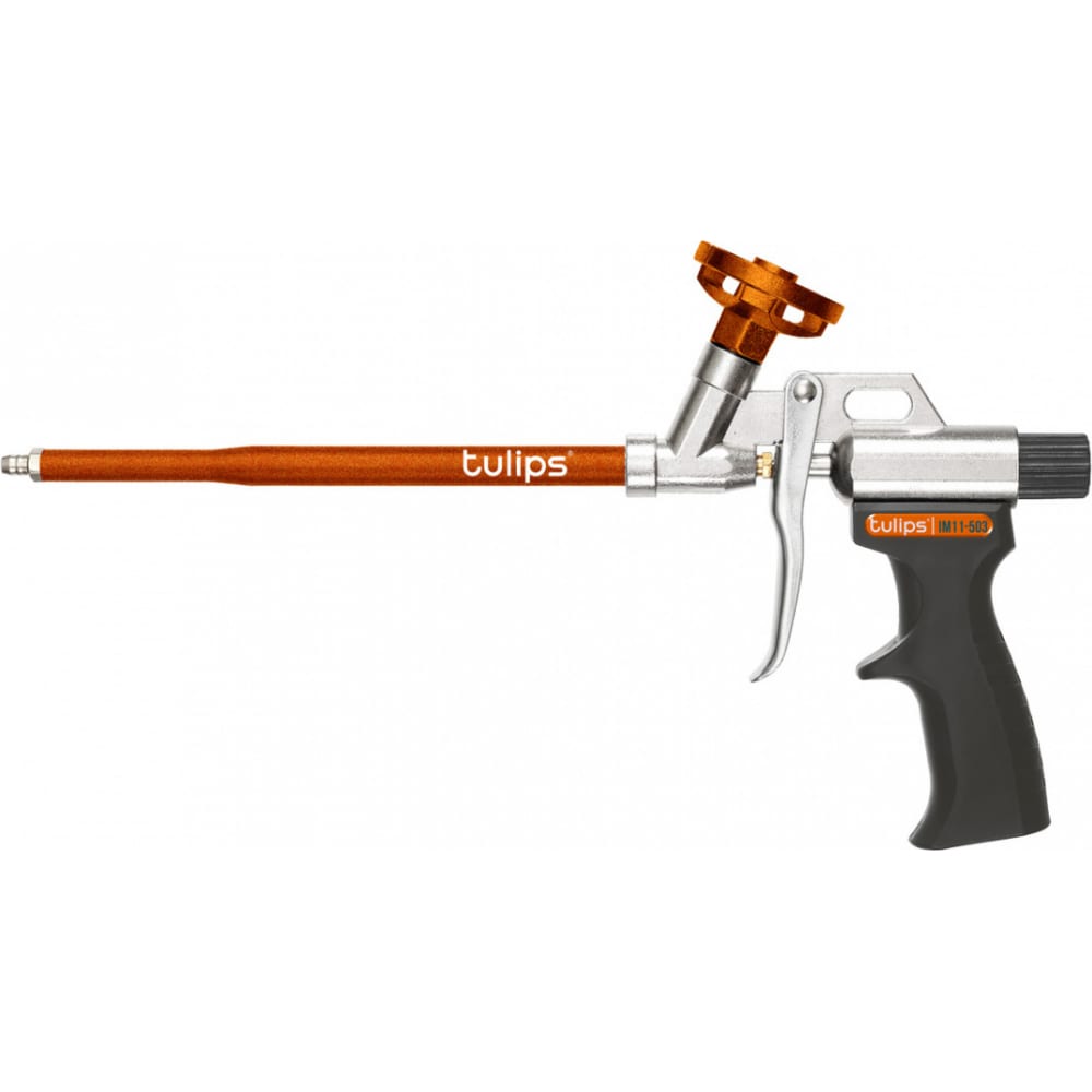 Пистолет для монтажной пены Tulips Tools очиститель от монтажной пены 0 5 л ремонт на 100%