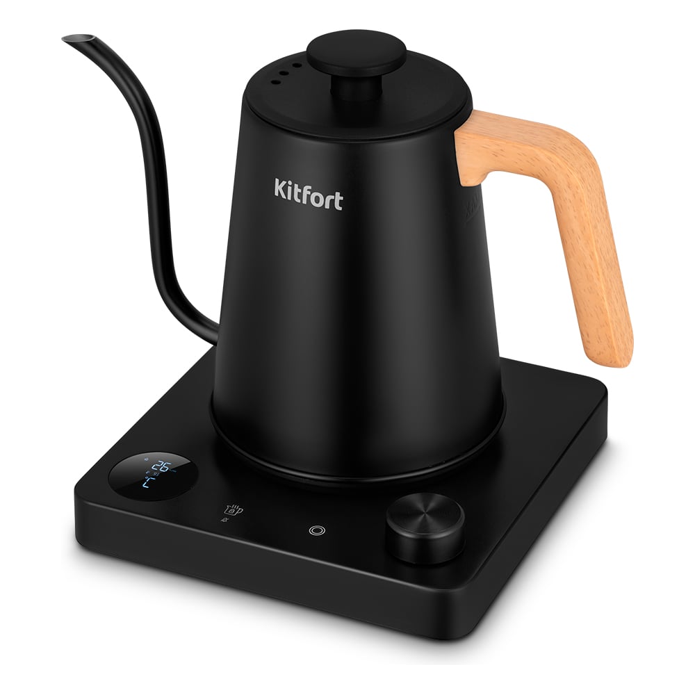 Изображение товара Чайник для варки кофе KITFORT КТ-6726 with регулировкой температуры и защитой