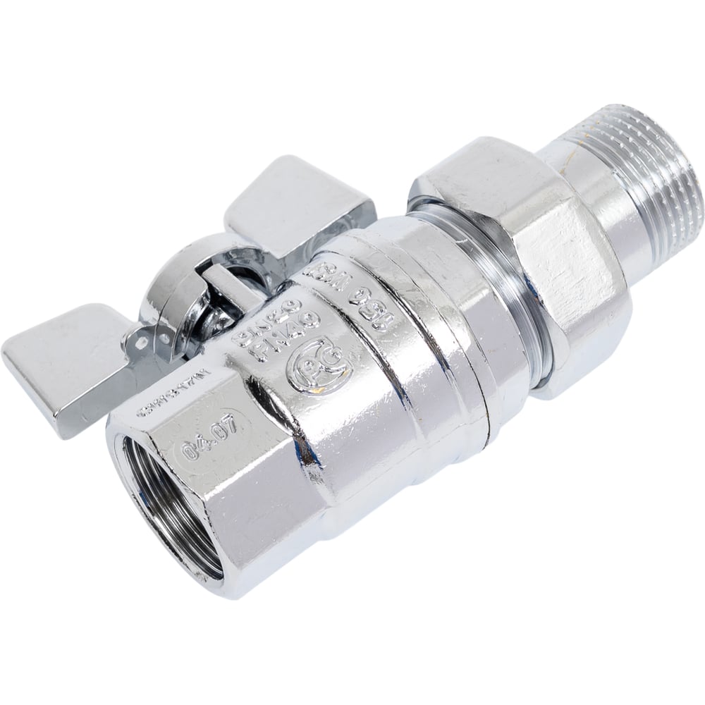 Изображение товара Шаровой кран Bugatti арт.322C G3/4" DN20 PN40 хром. 032206C