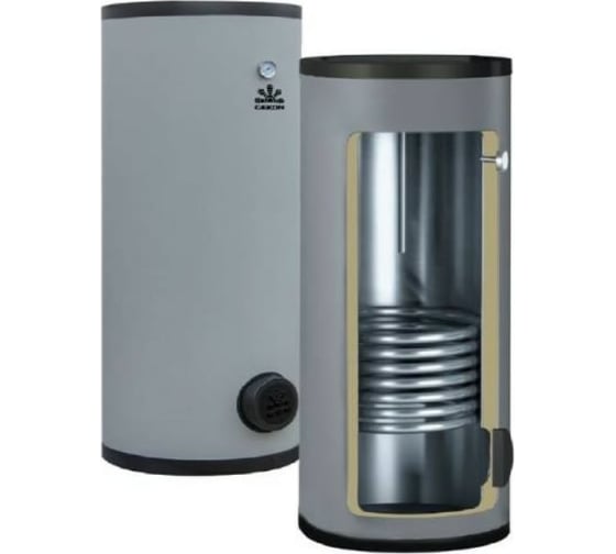 Изображение товара Напольный бойлер GEKON B01 150 л, с 1-м ТО, 30 кВт, INOX, GK1501