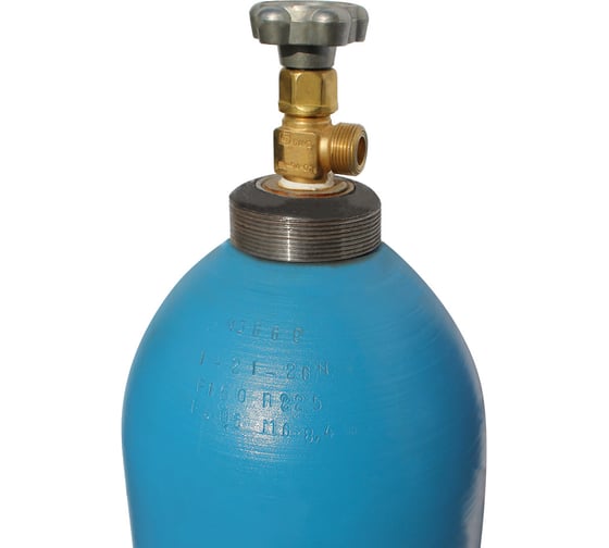 Изображение товара Баллон для кислорода (40 л; 150 атм; вентиль сальниковый ВК-94) Ярко Вверх 8555530