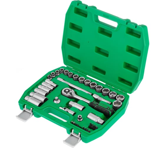 Изображение товара Набор инструментов INTERTOOL 39 ед, 3/8" Cr-V ET-6039SP