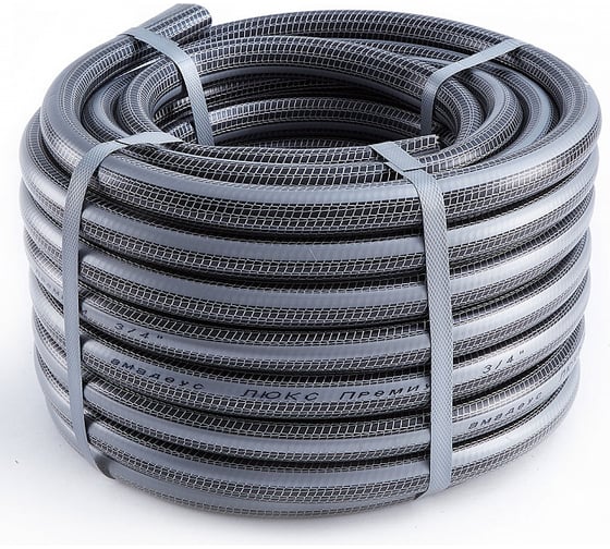 Изображение товара Поливочный трехслойный шланг ООО "Аквапласт" Гидроагрегат АМАДЕУС ЛЮКС премиум 3/4", 20 м Р1-00004994