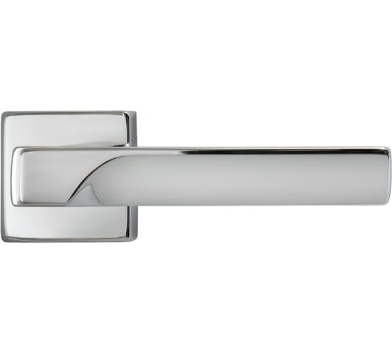 Изображение товара Дверная ручка MORELLI FIORD-SQ CRO цвет - хром 9012307