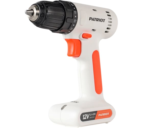 Изображение товара Аккумуляторная дрель-шуруповерт PATRIOT BR 113Li 180301113