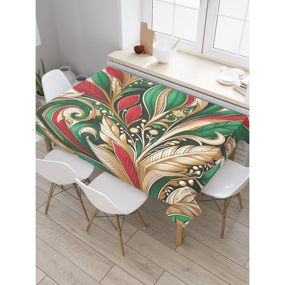 Изображение товара Прямоугольная скатерть JoyArty Густая листва 145х180 см