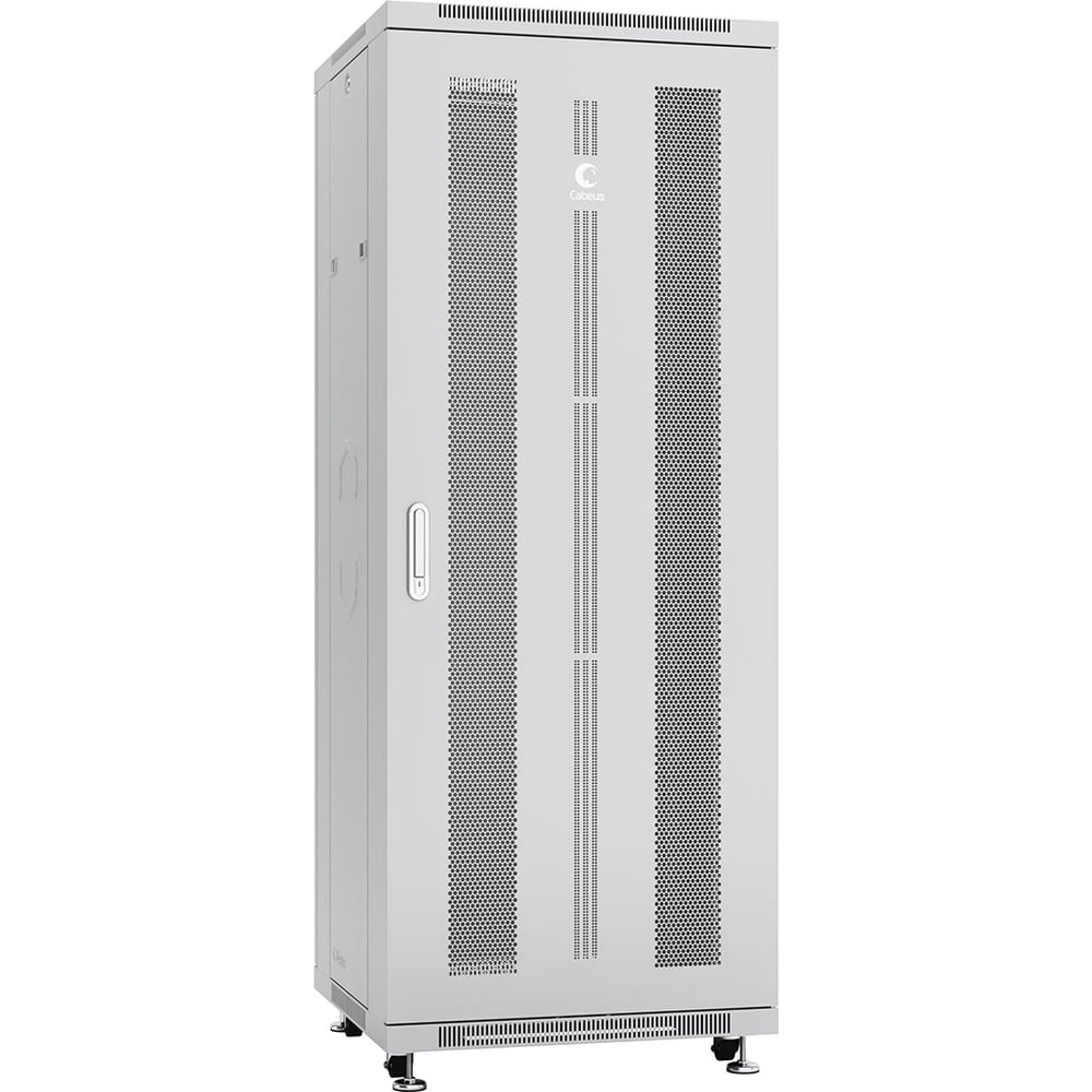Напольный телекоммуникационный монтажный шкаф для оборудования Cabeus шкаф напольный с 3 ящиками неро 40x82 5x58 см лдсп серый