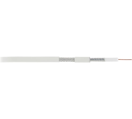 Изображение товара Коаксиальный кабель NETLAN RG-11, 75 Ом, одножильный, CCS, внутренний, белый, 305м EC-C2-21123A-WT-3