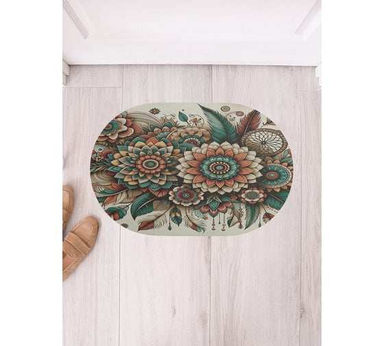 Изображение товара Коврик в прихожую JoyArty овальный Ловец снов 58x38 см sbm_sd3530_58x38