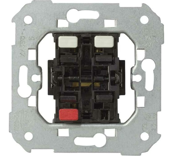 Изображение товара Двухклавишный выключатель Simon, 10А, 250В, S82, S82N, S88, S82 Detail 75398-39