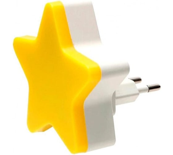 Изображение товара Светодиодный ночник CADENA Звезда с датчиком освещенности, желтый, 40Z