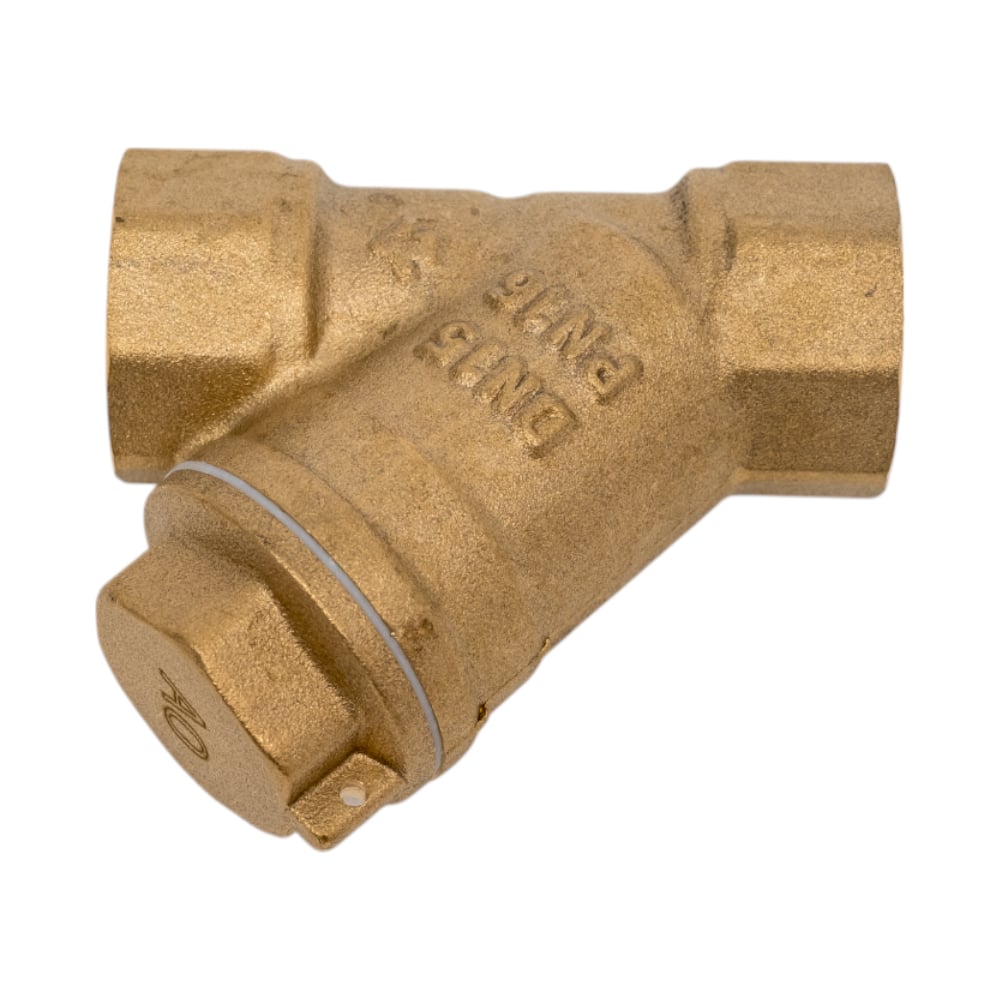 Изображение товара Грязевик GEKON 1/2 ВР-ВР латунный GK 44N 12 для воды