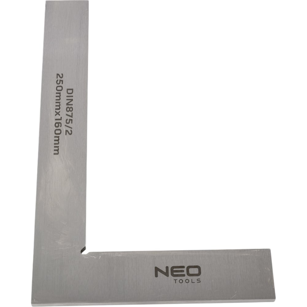 Изображение товара Прецизионный измерительный угольник NEO Tools DIN875/2 250x160 мм