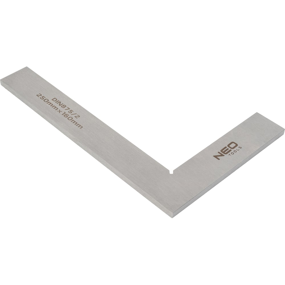 Изображение товара Измерительный угольник NEO Tools DIN875/2 250x160 мм Изображение товара Измерительный угольник NEO Tools DIN875/2 250x160 мм