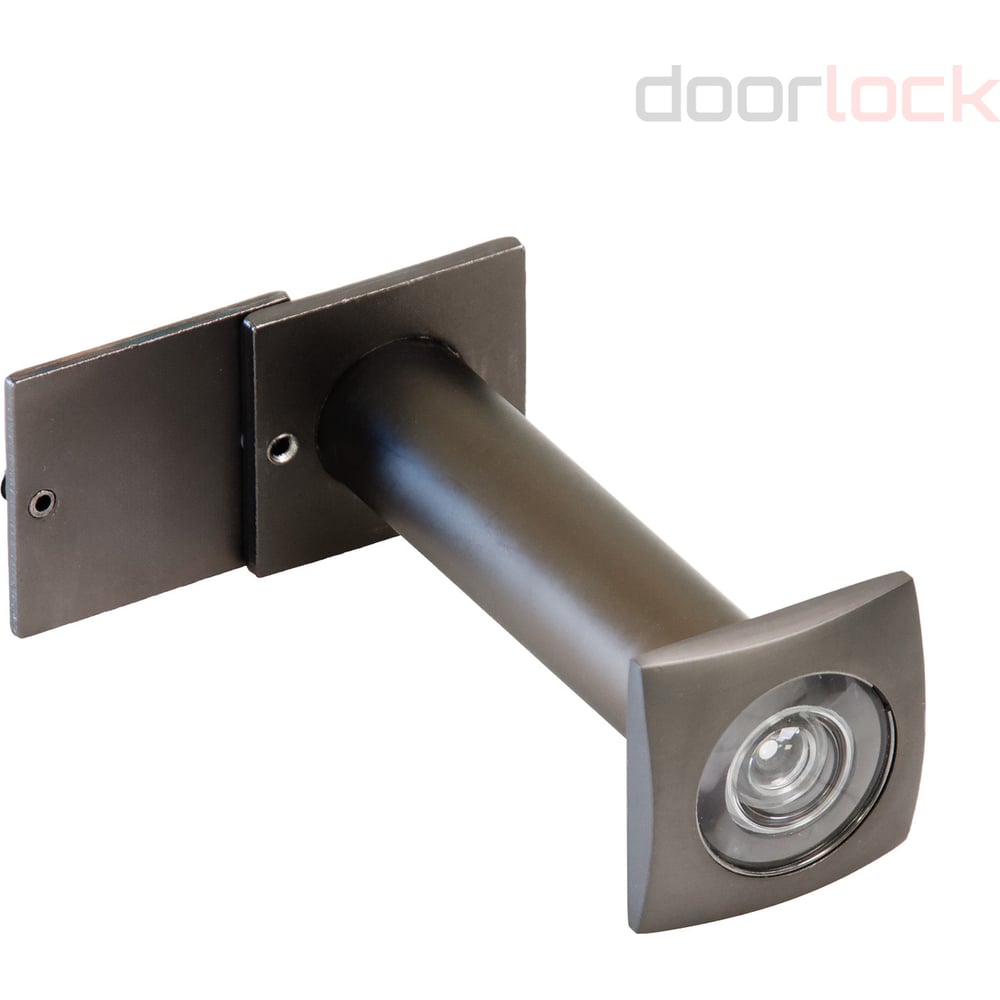 Изображение товара Глазок Doorlock DL VA16S/70-130mm/180 GR графит, квадратный 74220