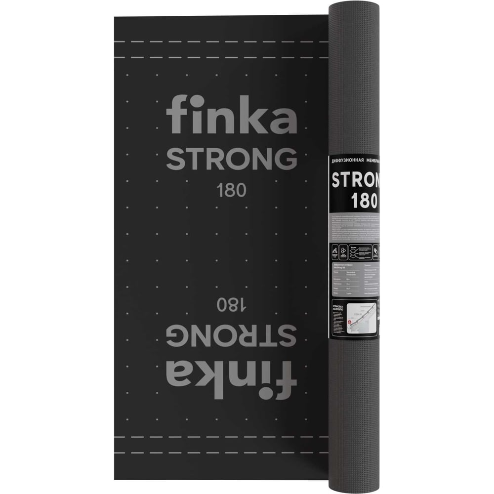 Изображение товара Диффузионная мембрана Finka Strong 180 1,5x50 м, 75 м2 FMS75CH
