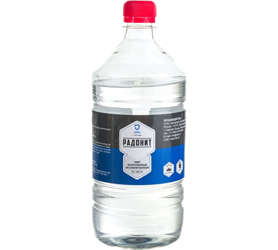 Изображение товара Изопропиловый спирт РАДОНИТ 1 л ZLK05384