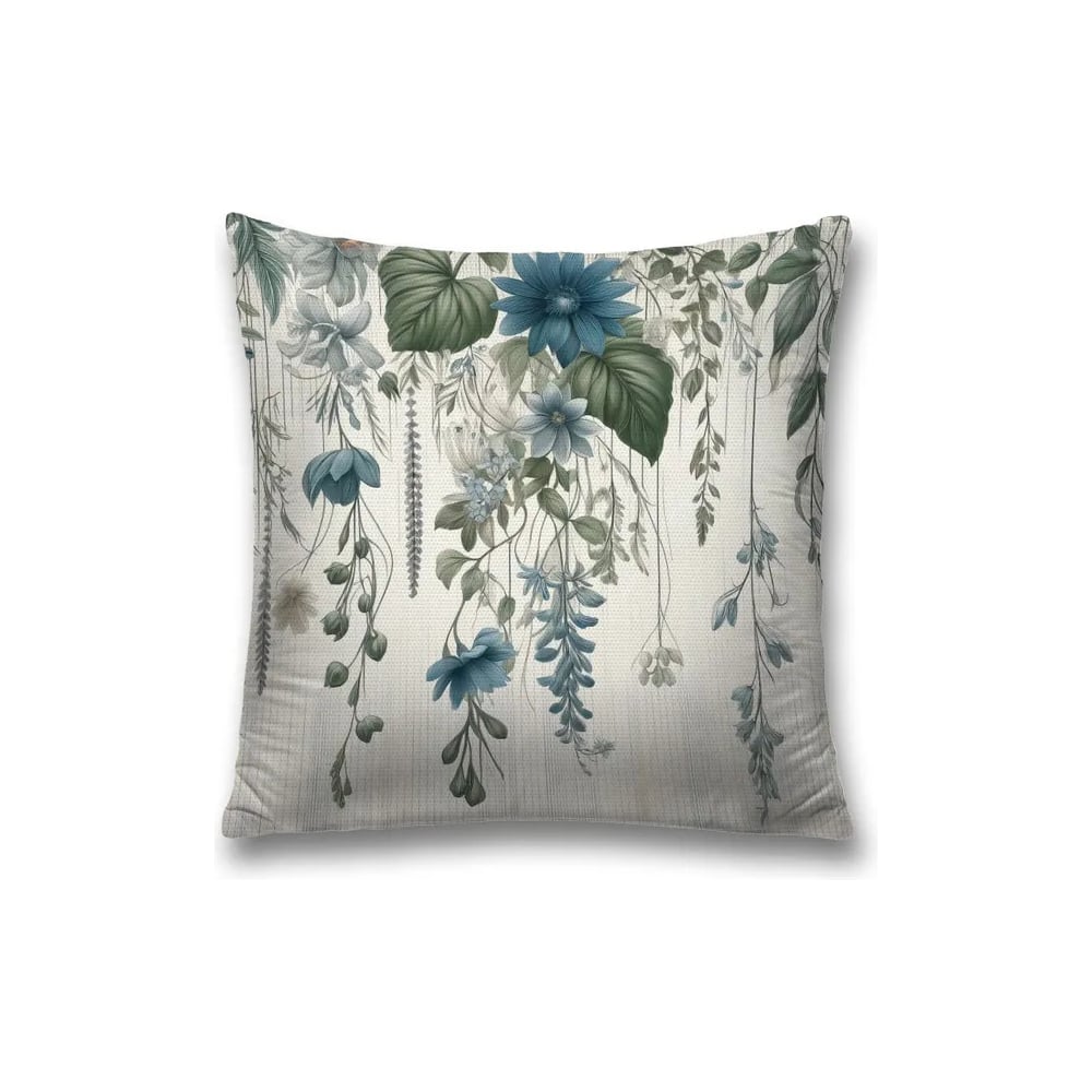 Изображение товара Декоративная наволочка на молнии JoyArty 45x45 см цветы в воздухе