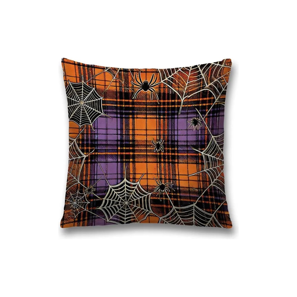 Изображение товара Декоративная наволочка на молнии JoyArty 45x45 см Хэллоуин серия Ужасающая клетка