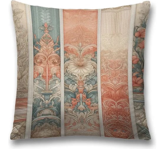 Изображение товара Декоративная наволочка на молнии JoyArty Винтажный узор 45x45 см sl_sd3411