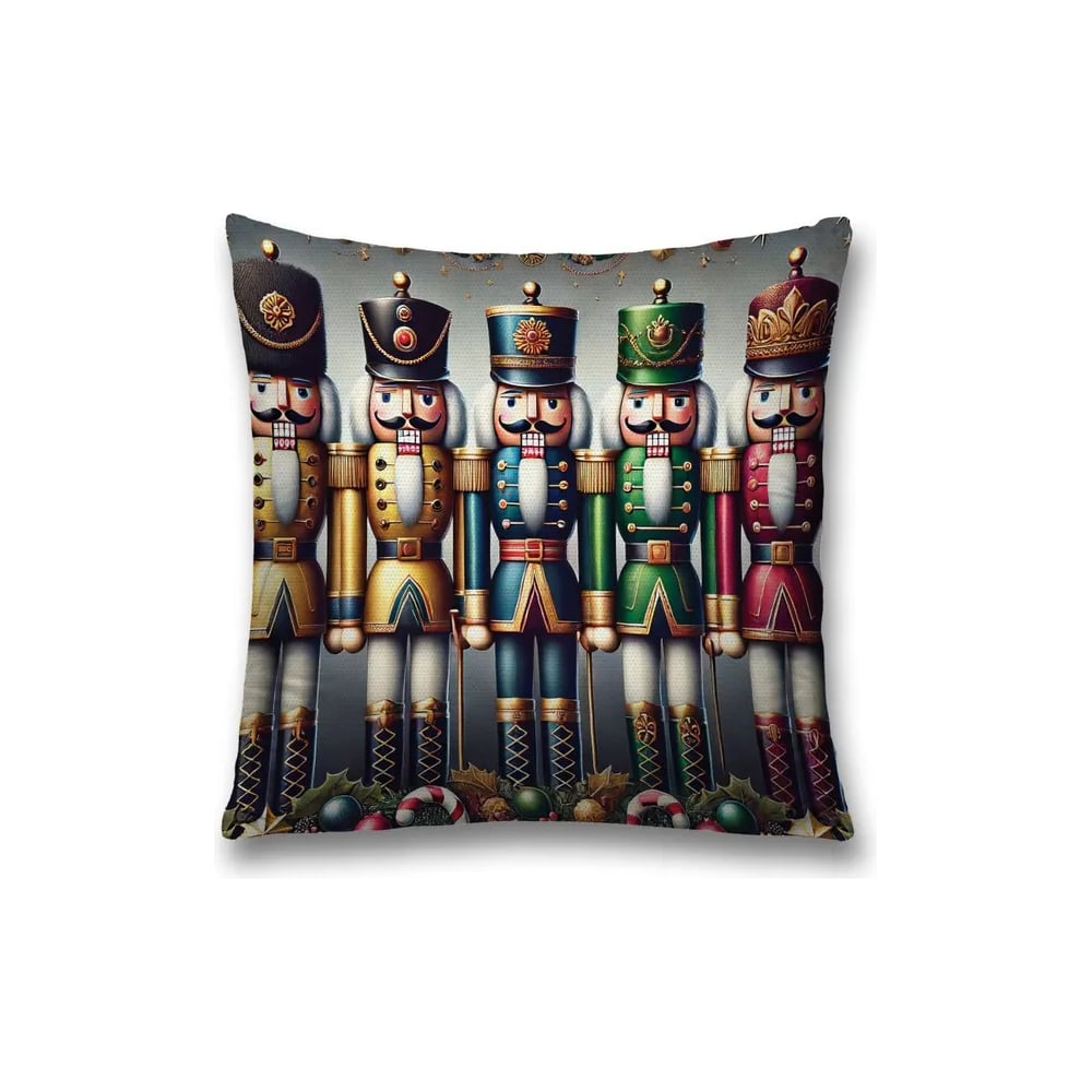 Изображение товара Декоративная наволочка JoyArty Солдатики в строю 45x45 см, новогодняя серия
