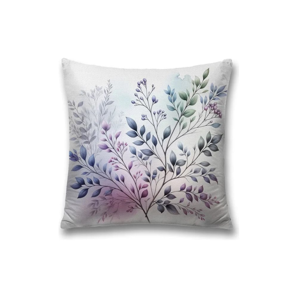 Изображение товара Декоративная наволочка на молнии JoyArty Веточка бутонов 45x45 см