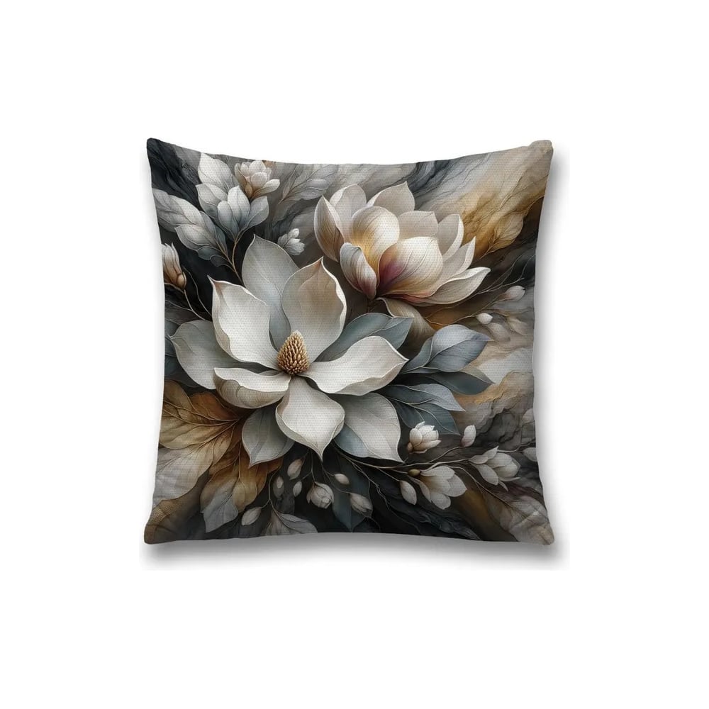 Изображение товара Декоративная наволочка на молнии JoyArty Нежность цветов 45x45 см