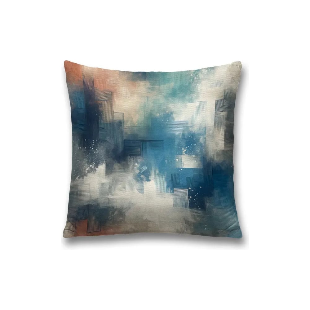 Изображение товара Декоративная наволочка JoyArty размытая краска 45x45 см на молнии