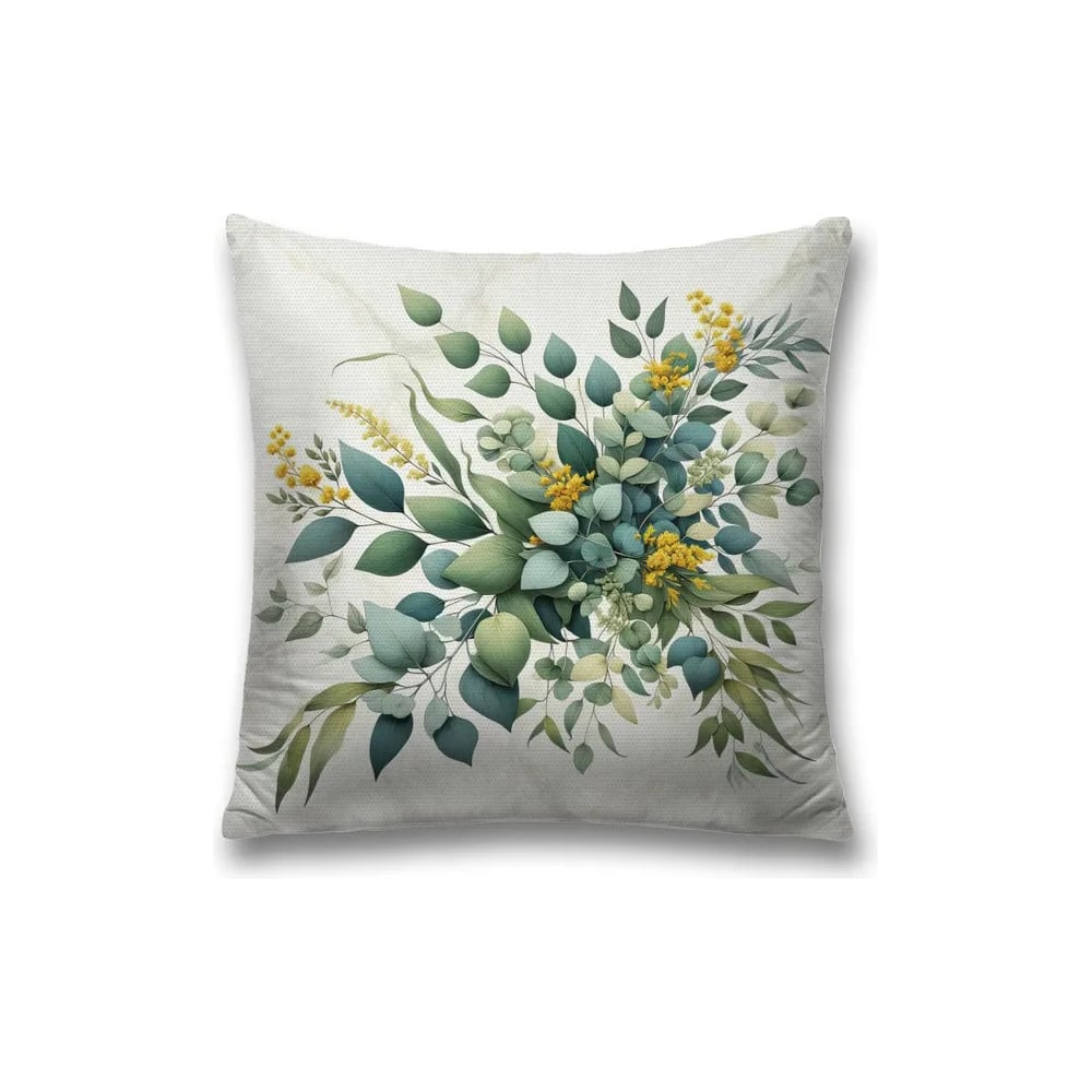 Изображение товара Декоративная наволочка JoyArty Эвкалипт 45x45 см на молнии