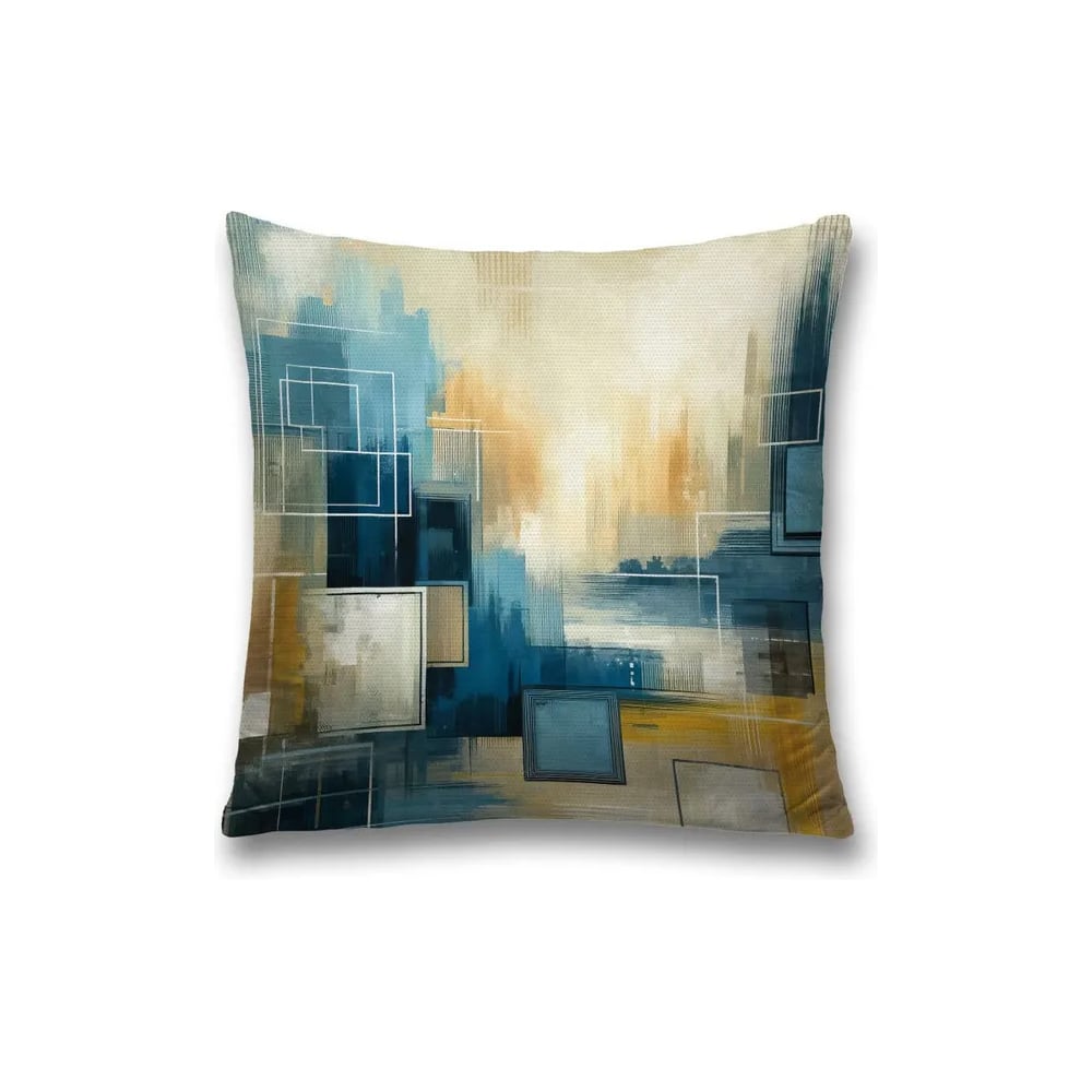 Изображение товара Декоративная наволочка JoyArty 45x45 см разноцветная на молнии с рисунком