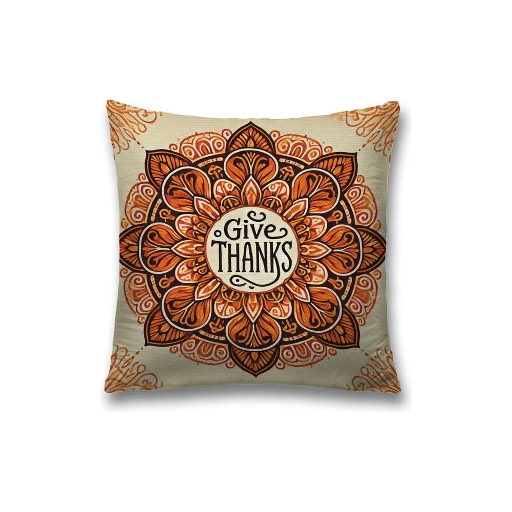 Изображение товара Декоративная наволочка на молнии JoyArty 45x45 см разноцветная стиль с рисунком