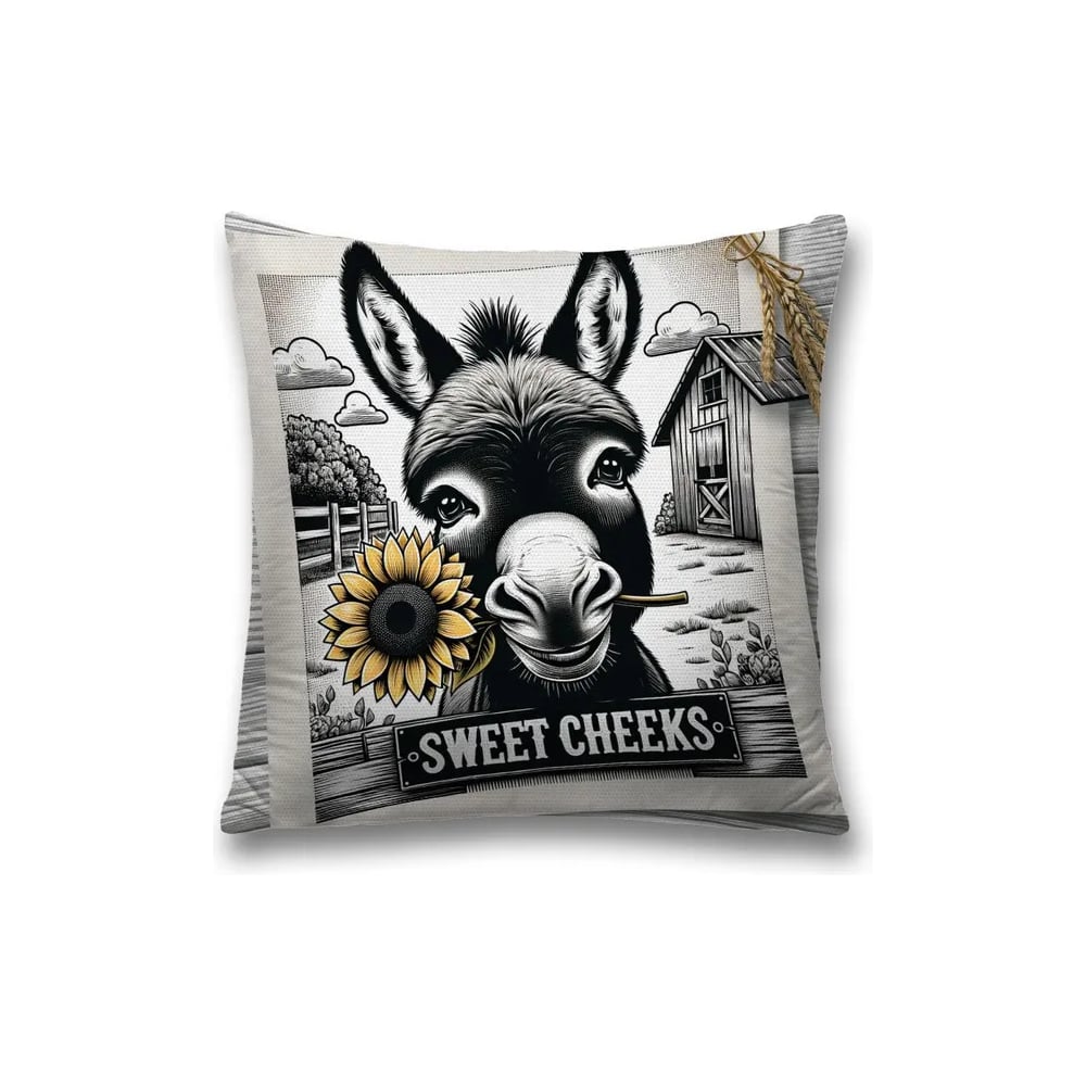 Изображение товара Декоративная наволочка JoyArty на молнии 45х45 см разноцветная животные