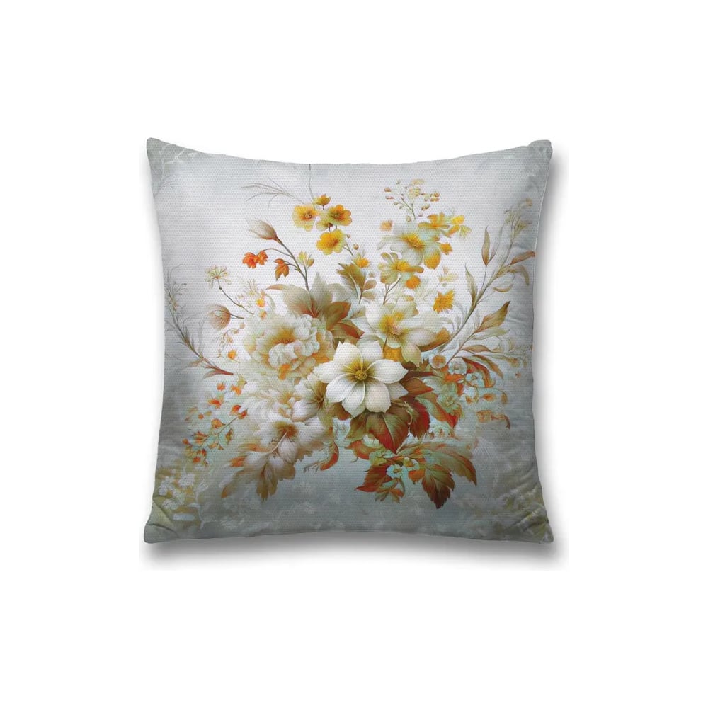 Изображение товара Декоративная наволочка JoyArty Осенний букет 45x45 см