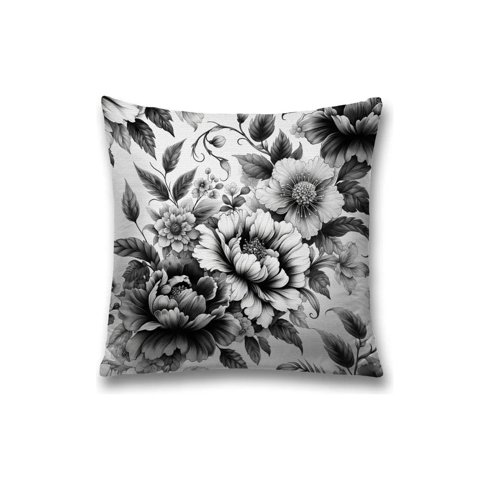 Изображение товара Декоративная наволочка на молнии JoyArty Удивительные цветы 45х45 см