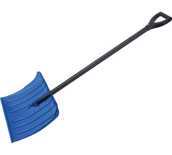 Изображение товара Лопата снеговая KOPPER.TOOLS из поликарбоната с алюминиевым черенком и V-руч. BLAU KA0755