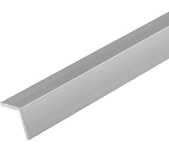 Изображение товара Угол алюминиевый ООО Элитпроф 15х15х1 мм, 2000 мм, анодированное серебро УА 15-1 2000 АСР