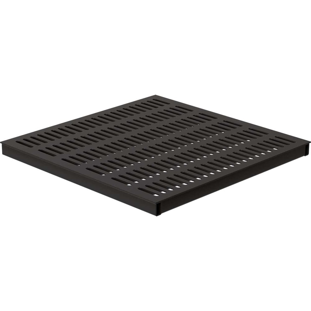 Перфорированная панель фальшпола Система КМ 38х600х600 (перфорация 38) RAL9005 LO48755 PPF38-600-600-38 RAL9005