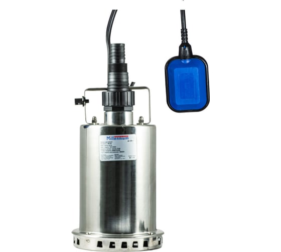 Изображение товара Насос дренажный Millennium 400 Вт 6.5 м нержавеющий корпус ДН 400Н