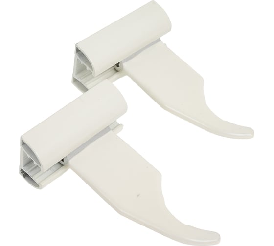 Изображение товара Настенный кронштейн Uni-Fitt регулируемый, пластифицированный, комплект 2 шт. 874P2000