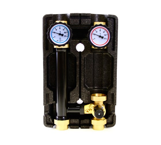 Изображение товара Насосно-смесительная группа Uni-Fitt DN25, с трехходовым клапаном, без насоса 492B2500