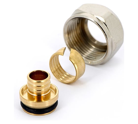 Изображение товара Соединитель Uni-Fitt обжим-В 16(2.0)х3/4"EK, для полиэтиленовых труб 681N1634