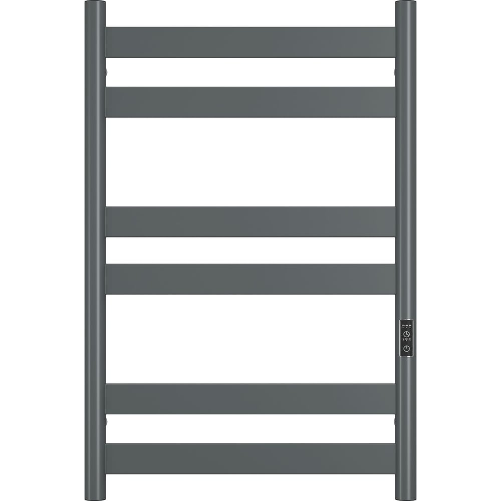 Изображение товара Электрический дизайнерский полотенцесушитель Bauedge BAU Mix Gun Grey 50x80