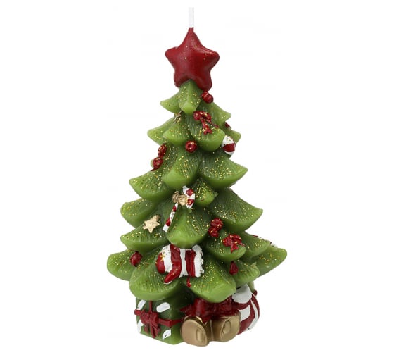 Изображение товара Свеча декоративная Tkano Green Miracle из коллекции New Year Essential TK24-NY_CND0004