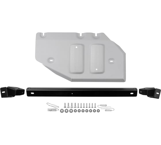 Изображение товара Защита РК Rival для Tank 300 АКПП 4WD 2023-н.в./500 АКПП 4WD 2023-н.в, рынок РФ, алюминий 3 мм, с крепежом, штампованная 333.4804.2