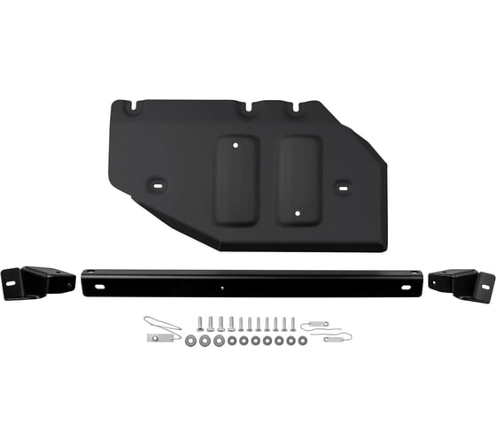 Изображение товара Защита РК Rival для Tank 300 АКПП 4WD 2023-н.в./500 АКПП 4WD 2023-н.в, рынок РФ, сталь 1.8 мм, с крепежом, штампованная 111.4804.2