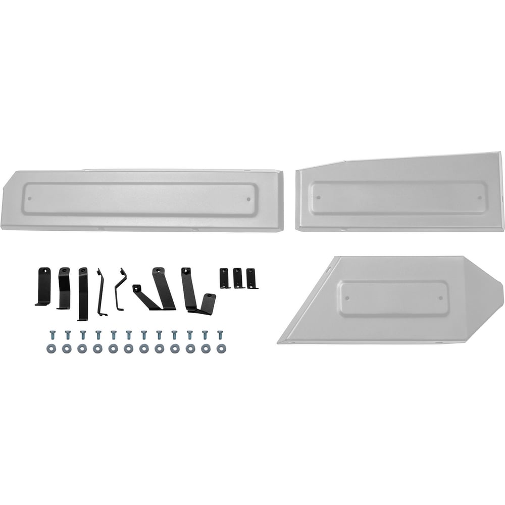 Изображение товара Защита топливных трубок Rival для GAC GS8 II поколение АКПП 4WD 2023-н.в., рынок РФ, алюминий 3 мм, с крепежом, штампованная 333.3406.1