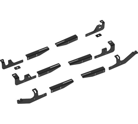 Изображение товара Комплект крепежа к порогам Rival для Geely Tugella I поколение 2020-н.в., рынок РФ, сталь 9.1907.1