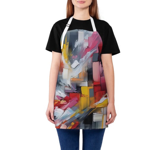 Изображение товара Фартук кухонный JoyArty Картина краской, универсальный размер, для женщин и мужчин, ap_sd3492