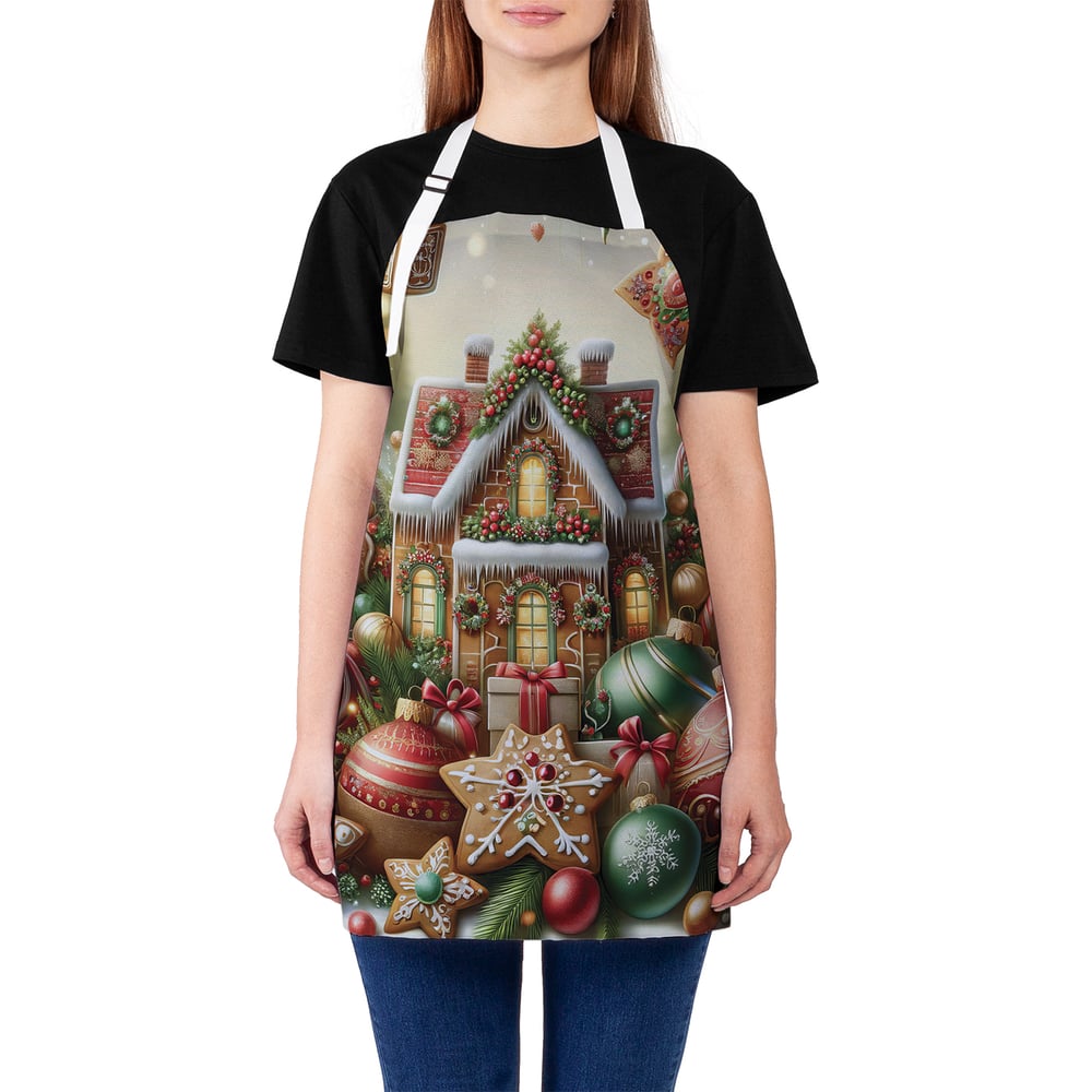 Изображение товара Кухонный праздничный фартук JoyArty для Нового года и Рождества универсальный Изображение товара Кухонный праздничный фартук JoyArty для Нового года и Рождества универсальный